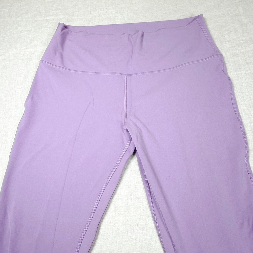 Lululemon Align High-Rise Pant 25" Womens 14 Wisteria Purple Good Nulu Leggings - Picture 11 of 12